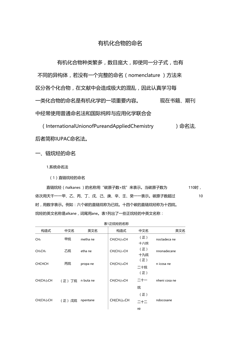 比较全面的有机化合物命名大全.doc_第1页