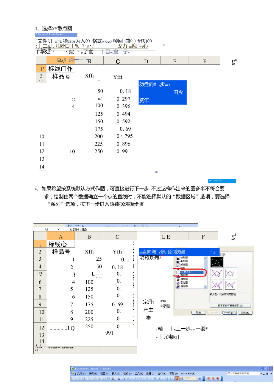 用Excel制作标准曲线流程.doc_第3页