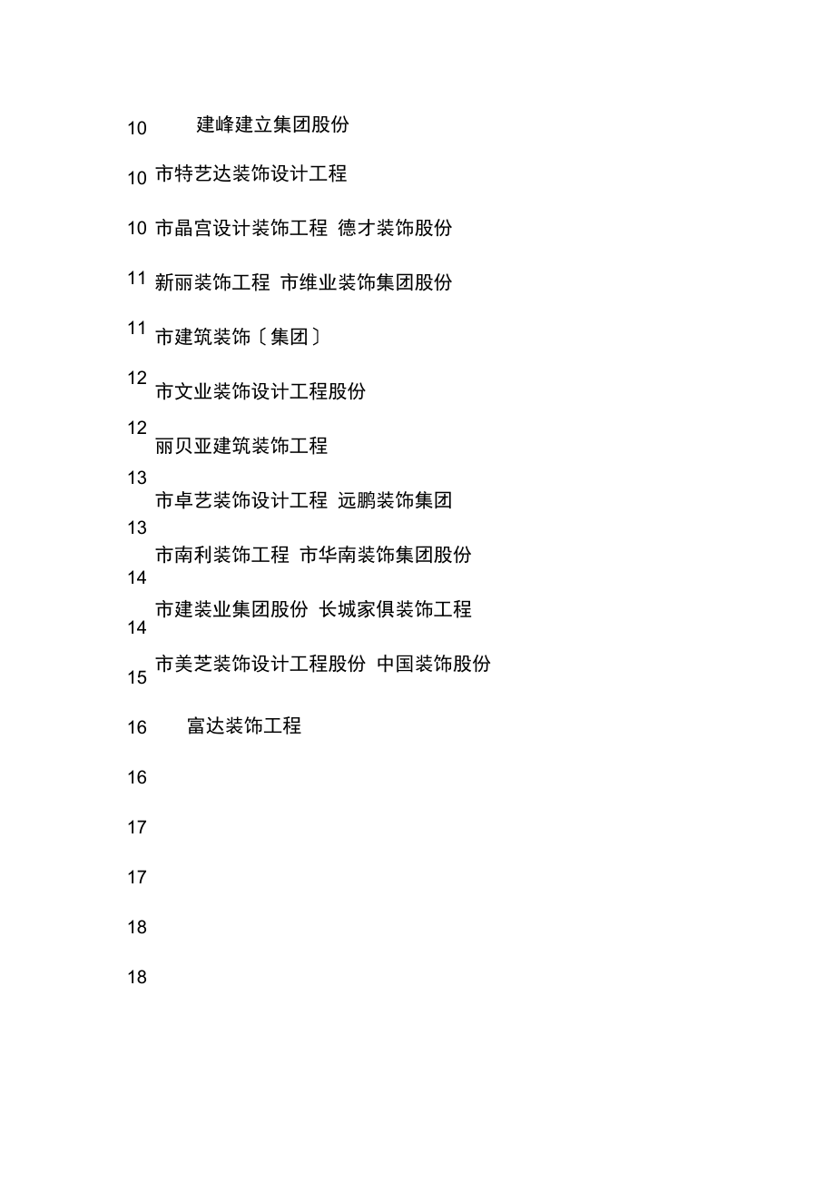 2017我国建筑装饰百强企业.doc_第3页