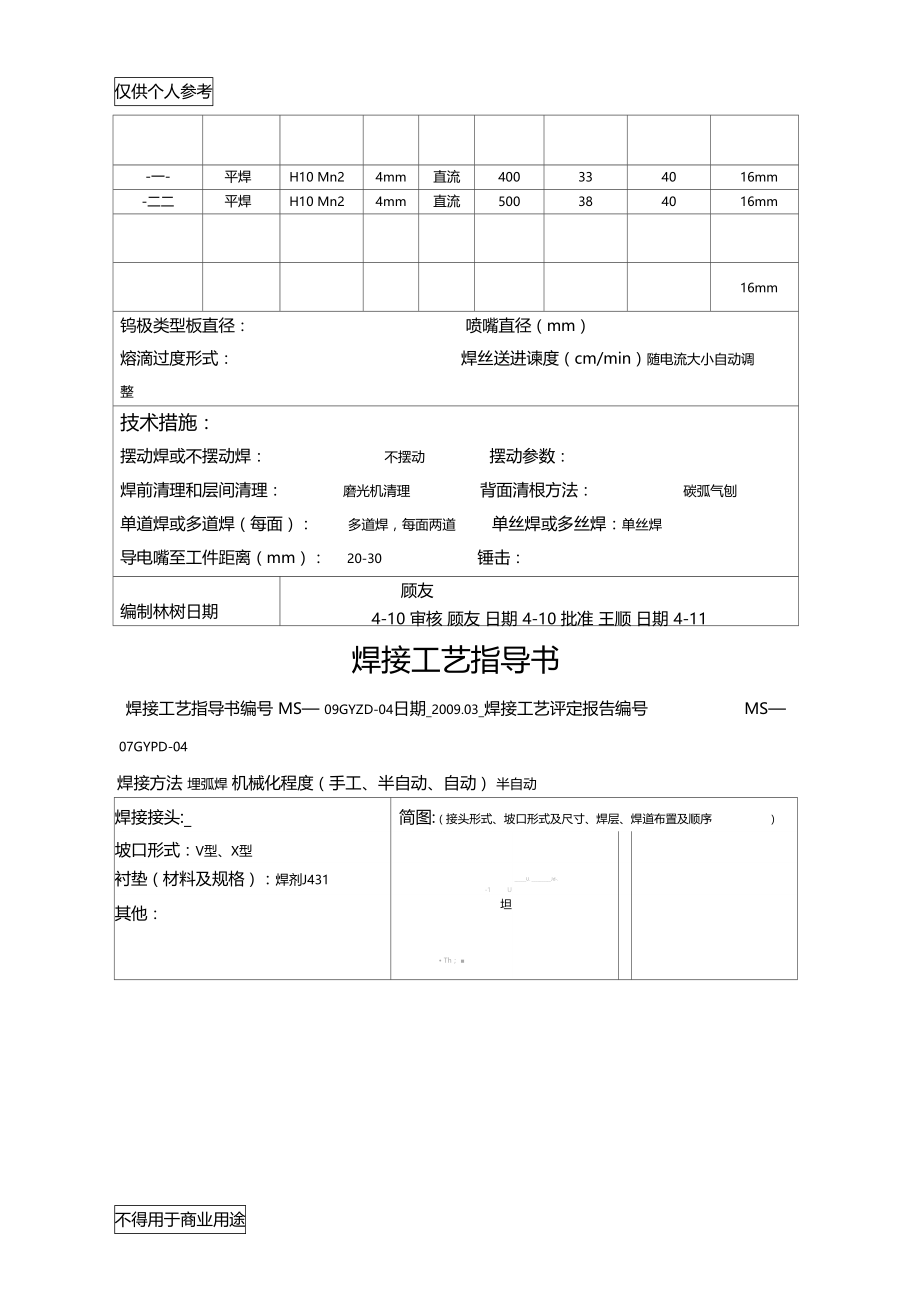 焊接工艺评定报告(Q345B).doc_第2页