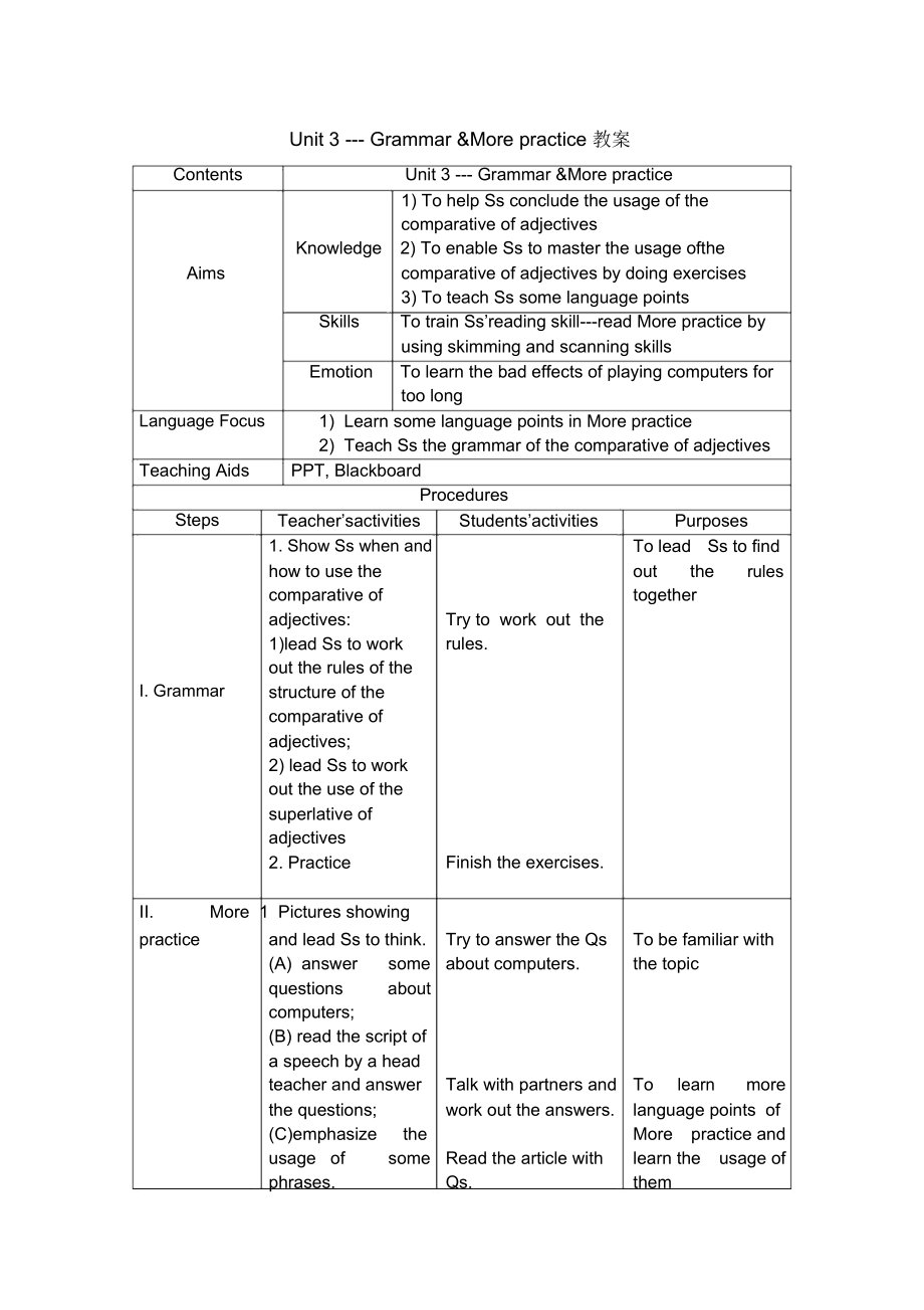 U3Grammar&MorePractice.docx_第1页