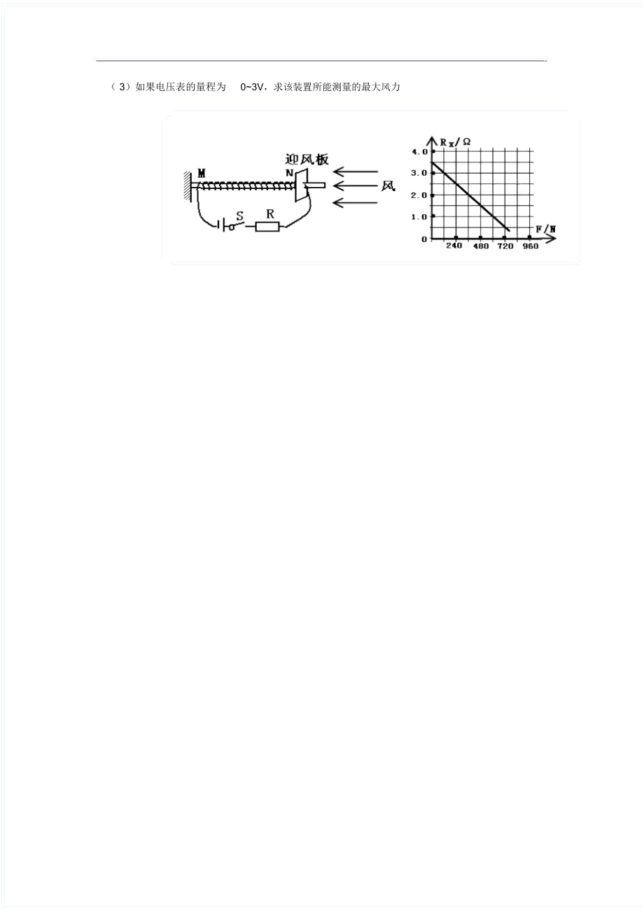 初中物理中考压轴题训练电学力学综合.docx_第3页