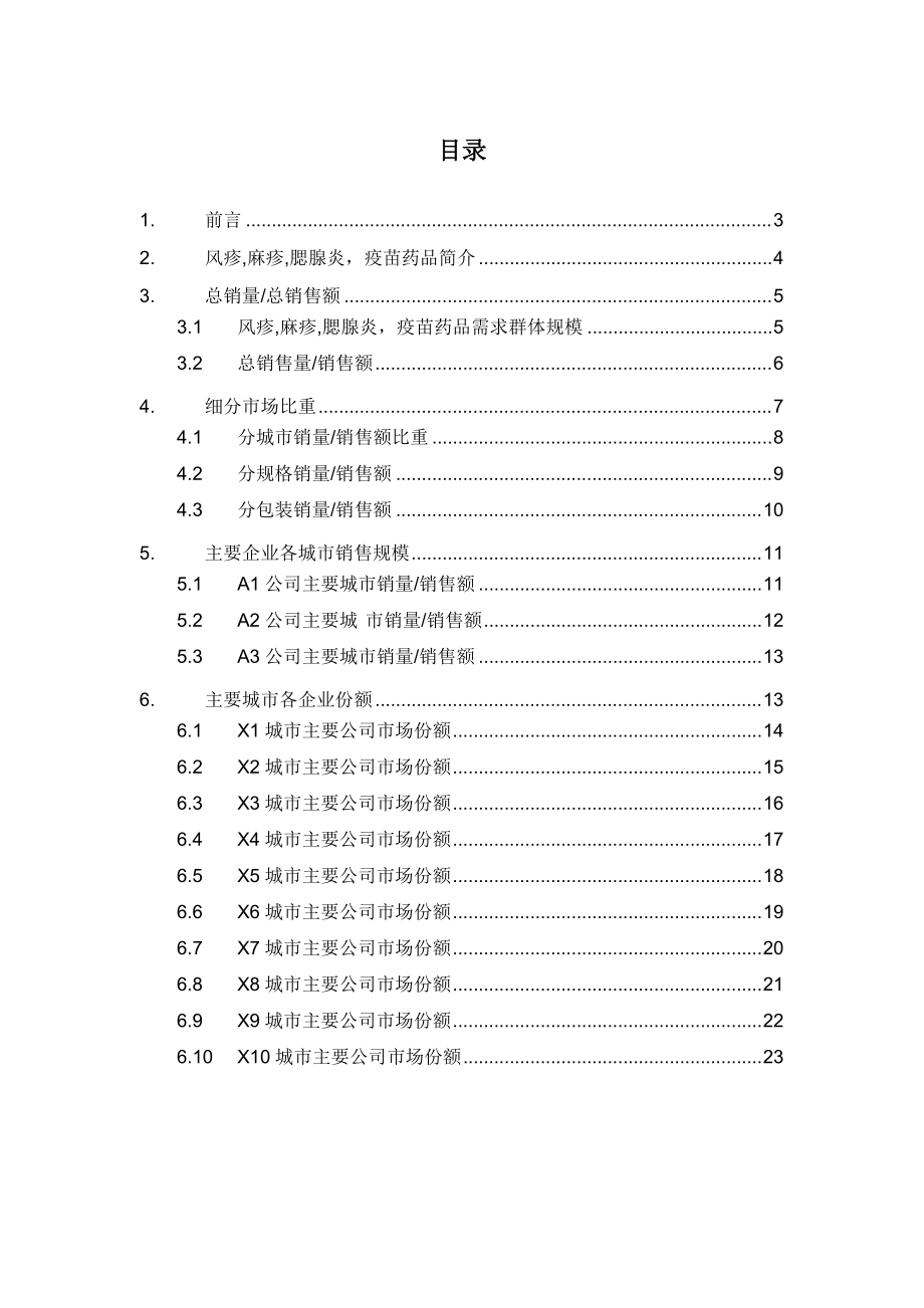 X年风疹麻疹腮腺炎疫苗药品销售数据市场调研报告.docx_第2页