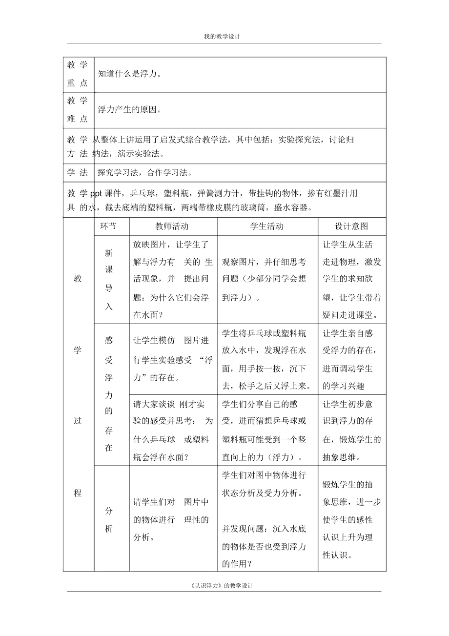 《认识浮力》教学设计.docx_第2页