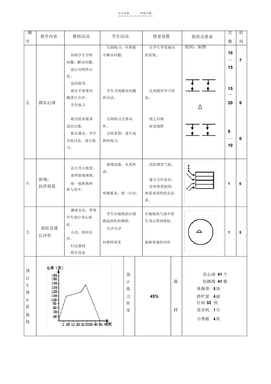 体育教学设计投掷实心球.docx_第3页