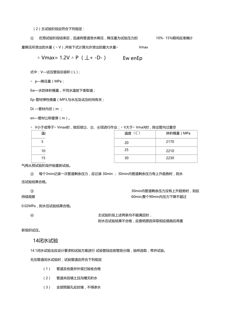 混凝土和钢筋混凝土排水管的水压试验方法水压力试验闭水试验.doc_第3页