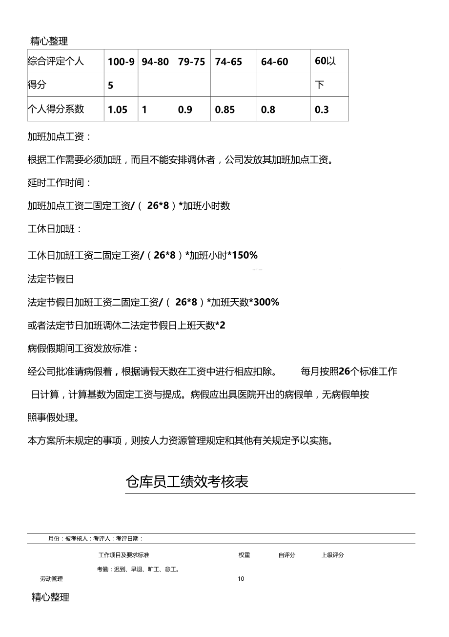 仓库人员薪酬计划.doc_第2页