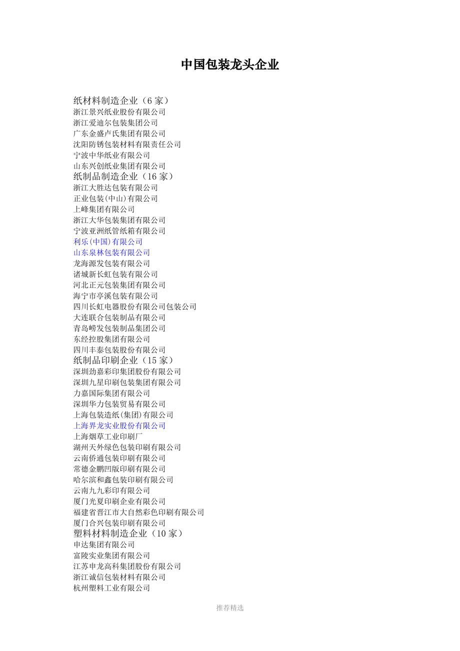 中国包装龙头企业(81家).doc_第1页