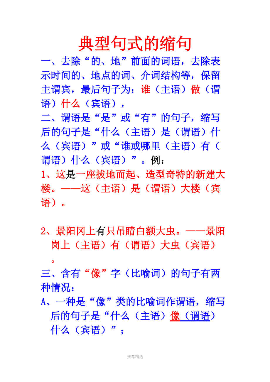 典型句式的缩句.docx_第1页