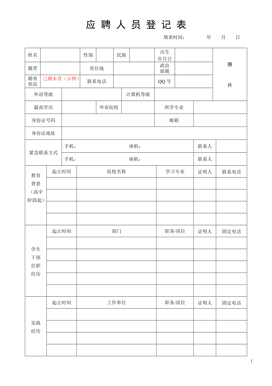 应聘人员登记表_2153.doc_第1页