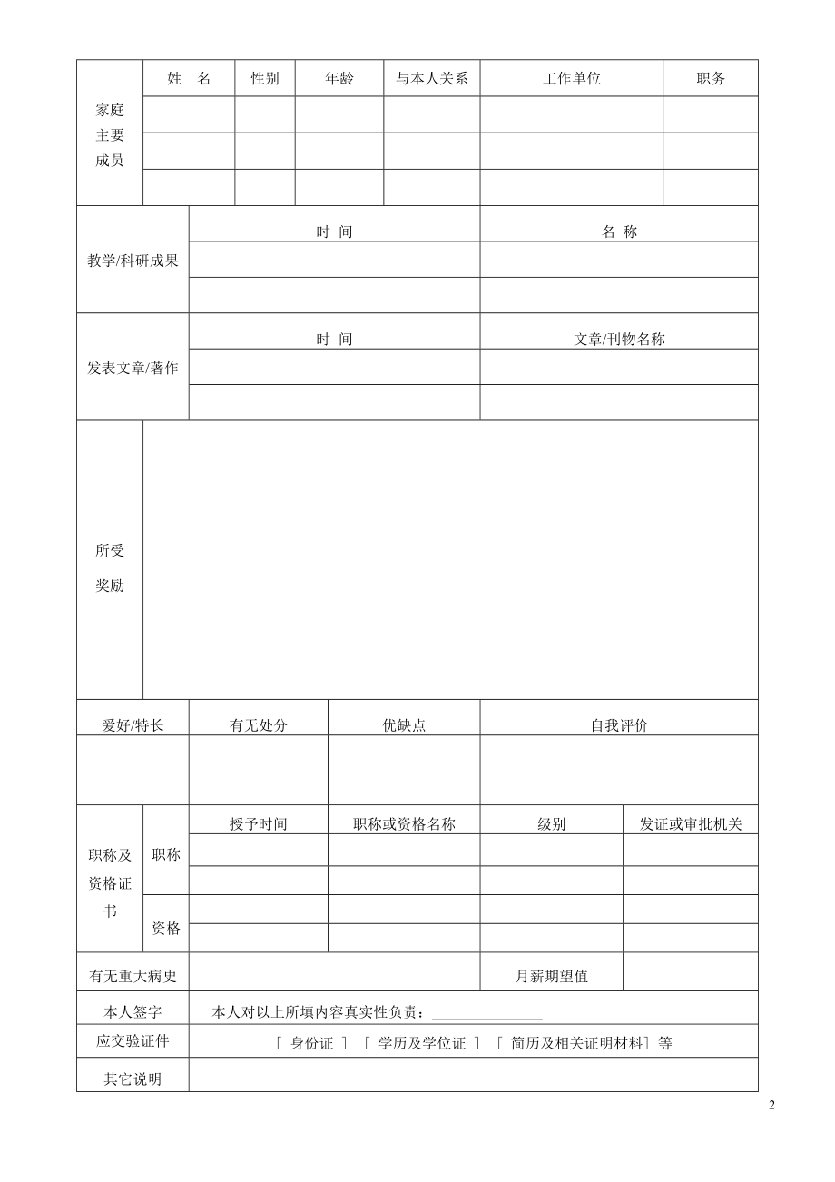 应聘人员登记表_2153.doc_第2页