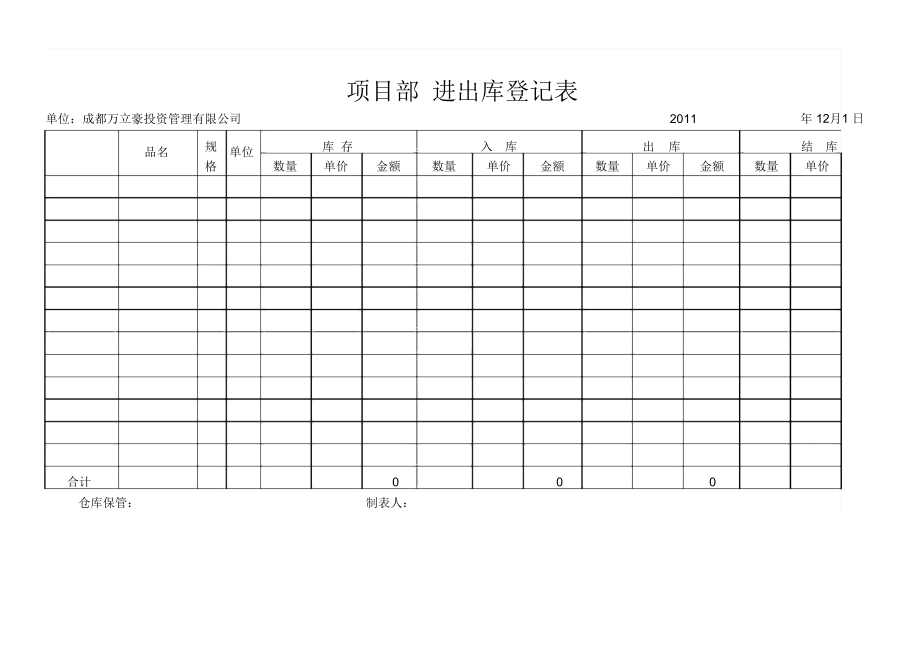 仓库材料进出库表格.doc_第3页