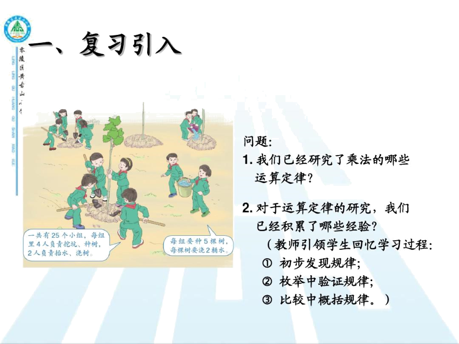 小学数学2011版本小学四年级律乘法分配律.4乘法运算定律(例7)2(1).docx_第2页