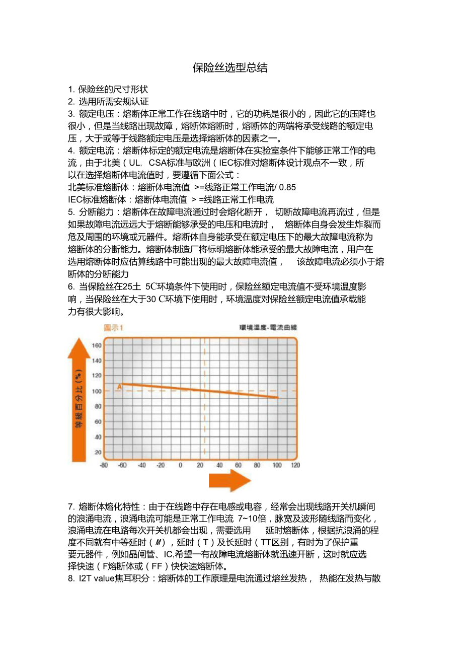 保险丝选型总结.doc_第1页