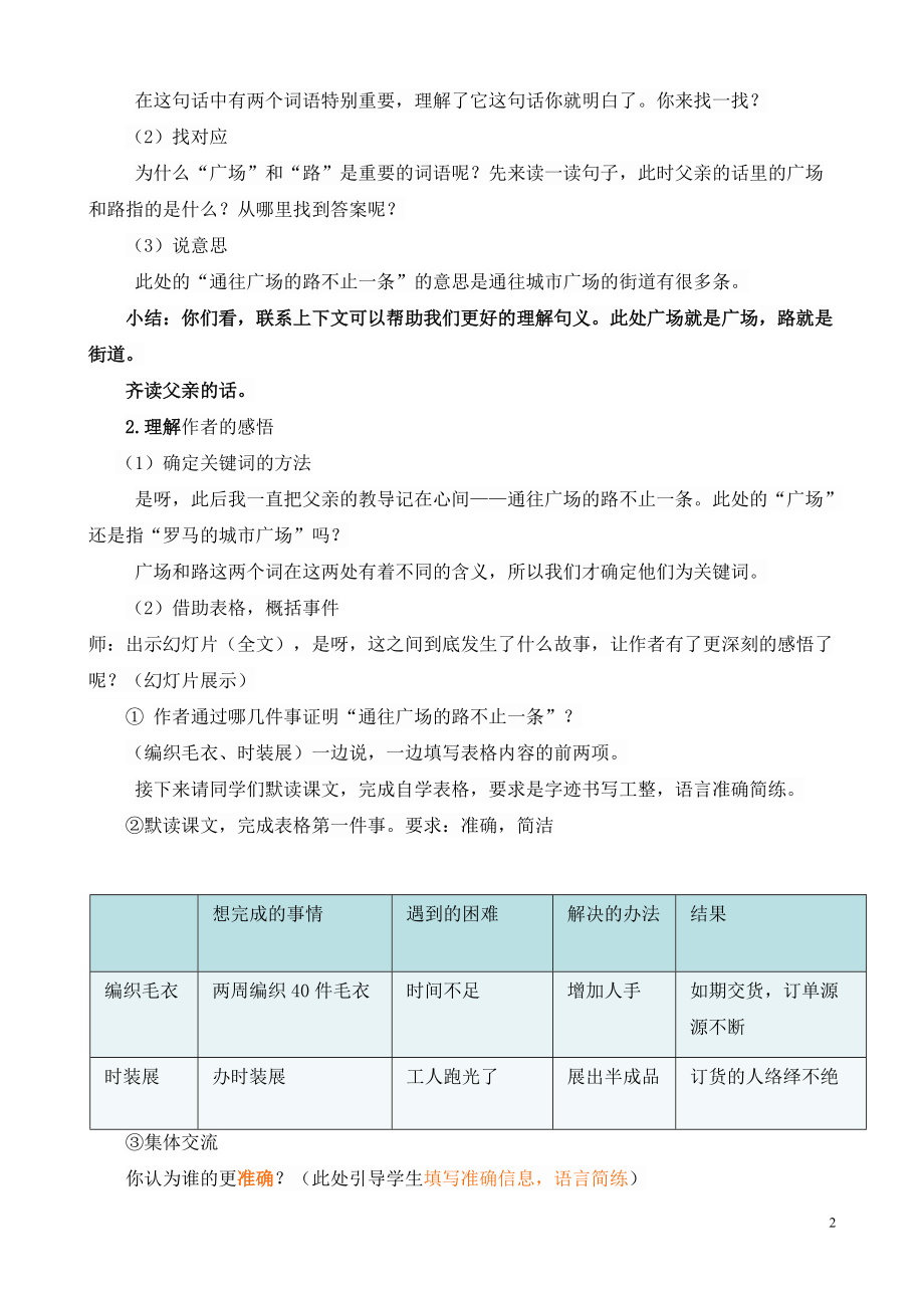 通往广场的路不止一条51014.doc_第2页