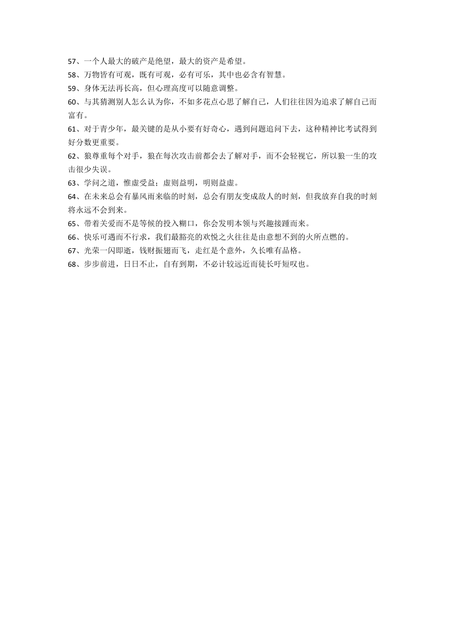 【精华】励志的人生格言集合68句.doc_第3页