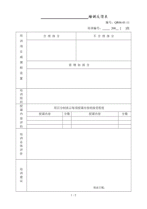 培训反馈表(doc 2页).doc