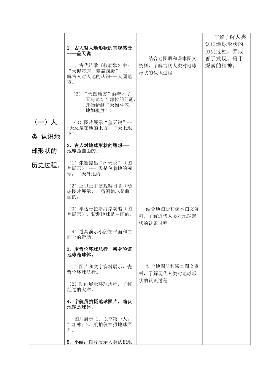 地球的形状与大小教学设计.doc_第2页