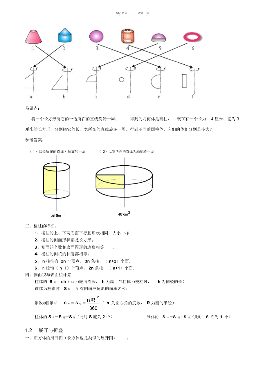 第一章丰富的图形世界重点知识复习.docx_第2页