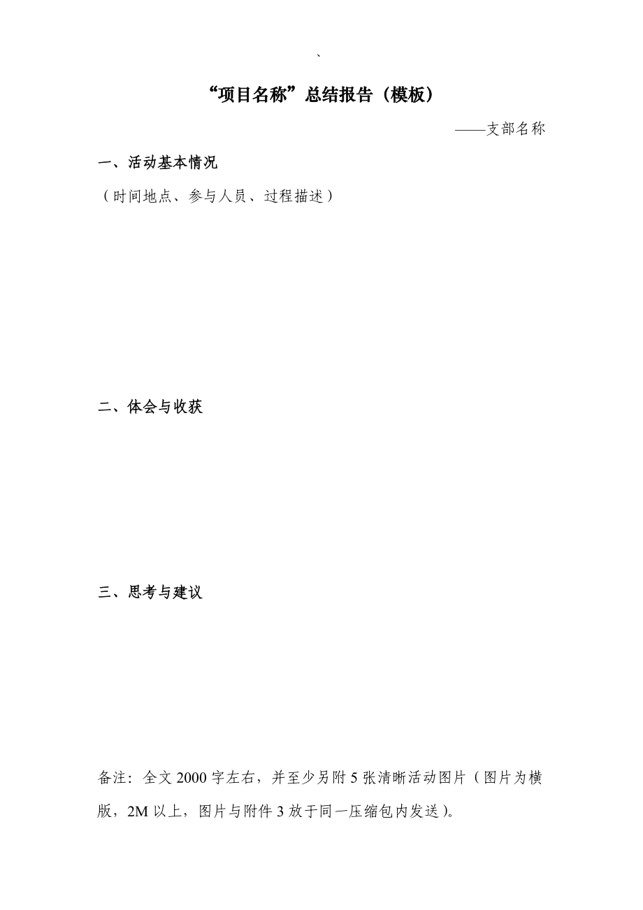 附二：项目总结材料[模板].doc_第1页