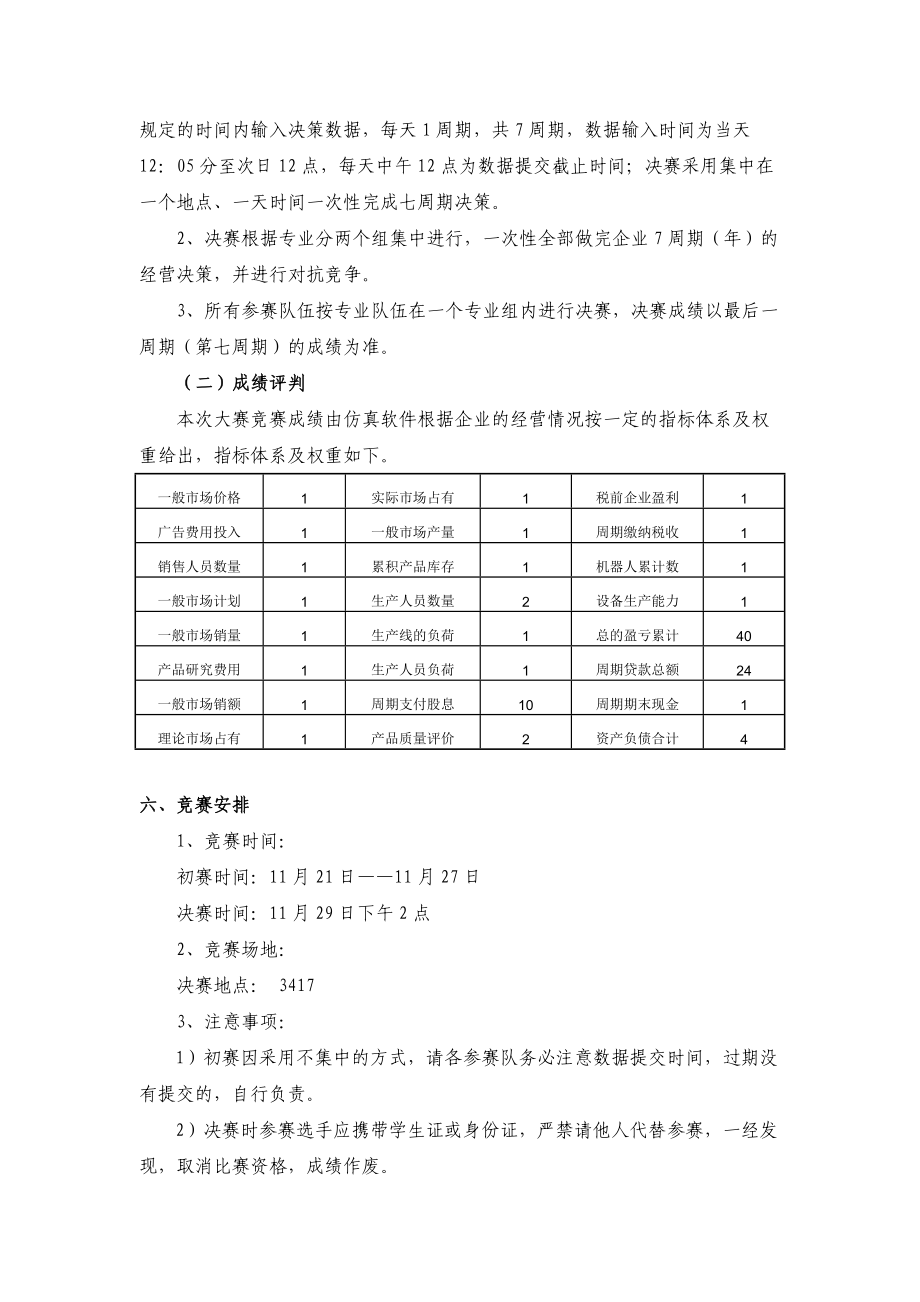 浙经院企业经营决策实践大赛竞赛规程.doc_第2页