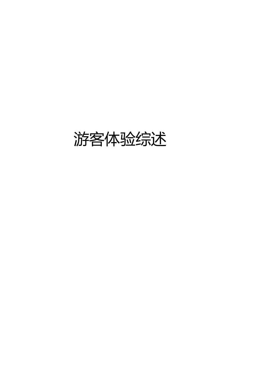 游客体验综述教学文案.docx_第1页