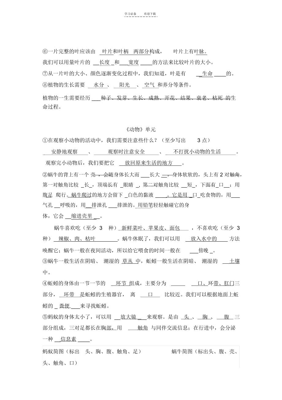 三年级上册科学基础知识复习_2641.docx_第2页