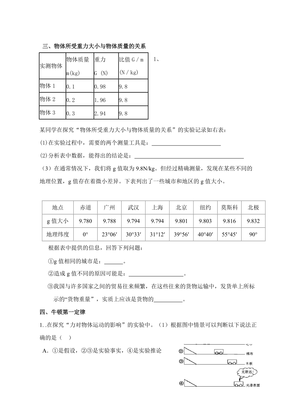 八年级下册实验复习题.doc_第2页