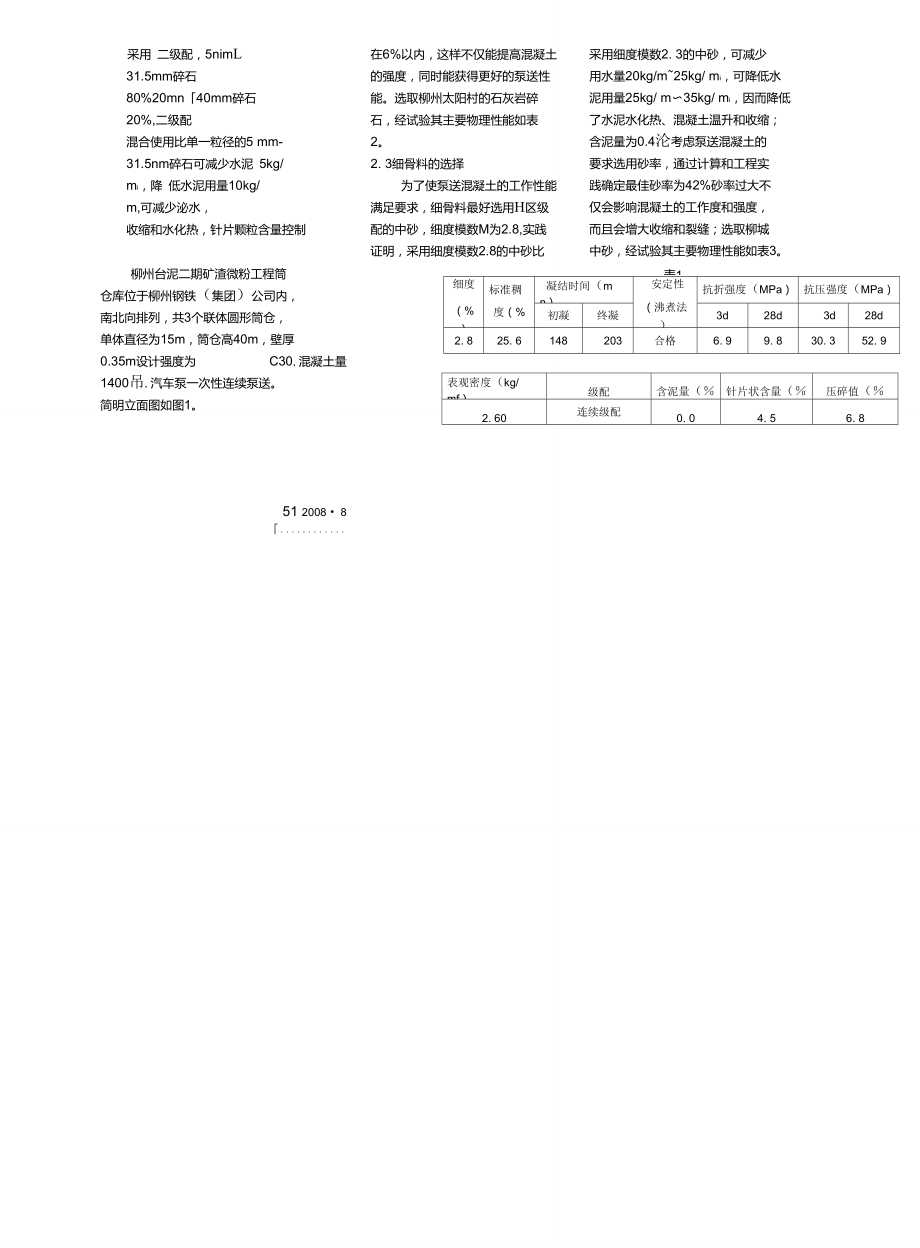 泵送混凝土在筒仓滑模施工中的质量控制.doc_第2页