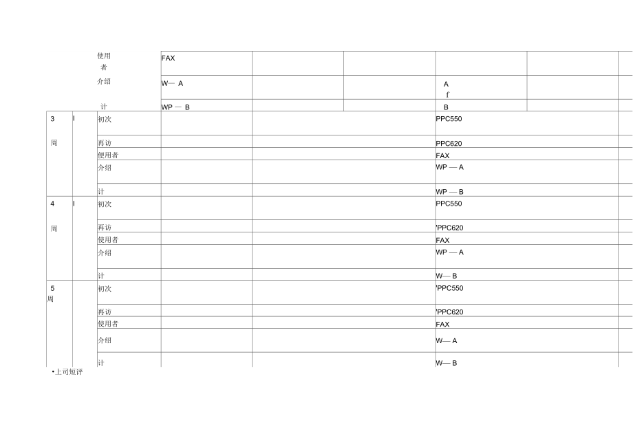 周间预定实绩表表格.doc_第2页