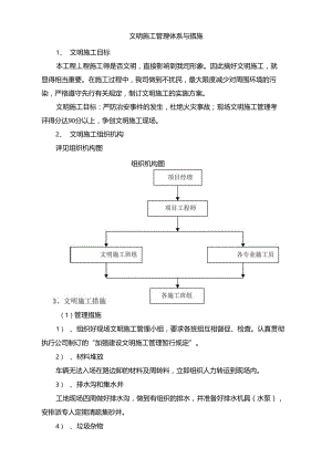 文明施工管理体系与措施2372.docx