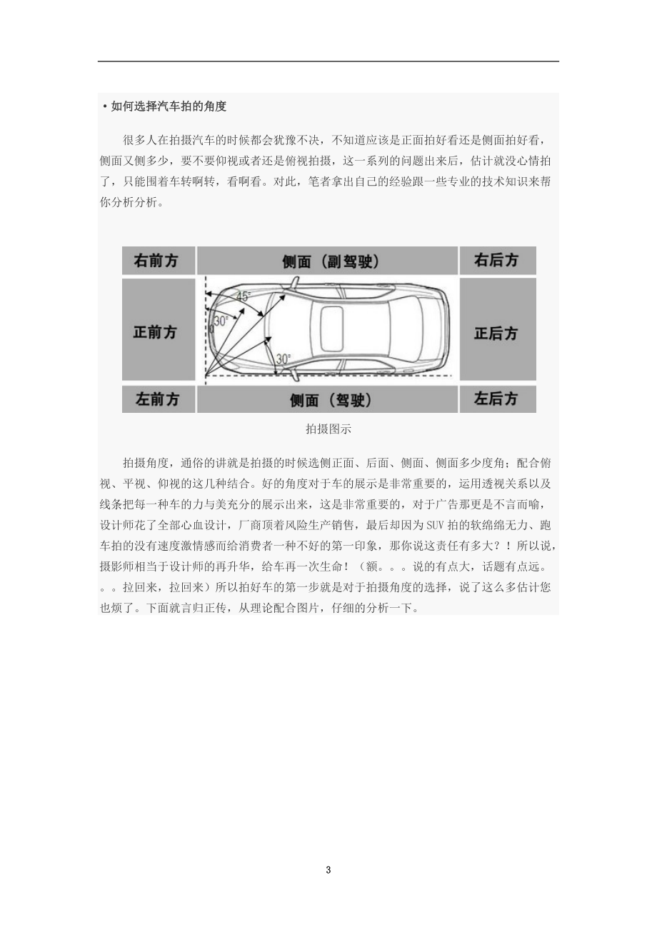 如何选择汽车拍的角.docx_第3页