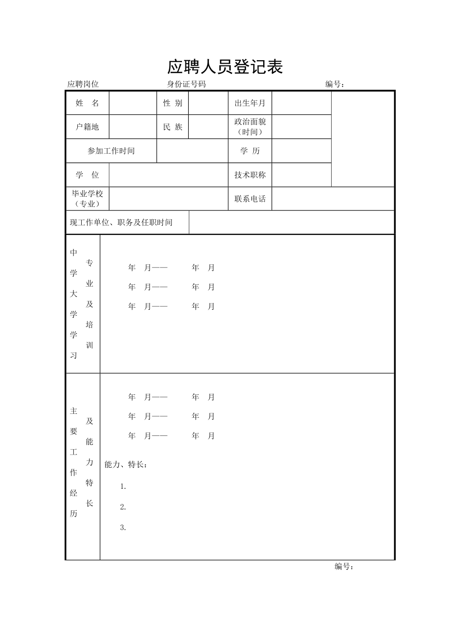 附件2：应聘人员登记表（样表）(1)docx.docx_第1页