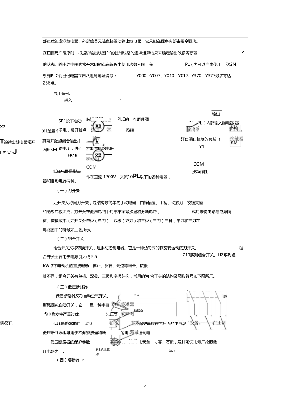 模块二PLC对三相异步电动机的点动控制.docx_第2页