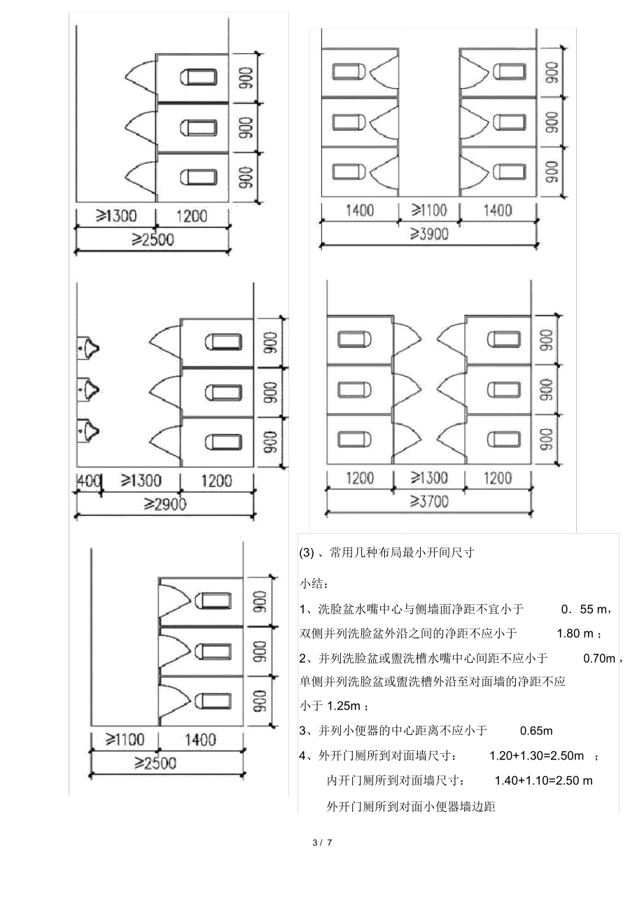 (word完整版)公共卫生间的布置和设计总结,推荐文档.doc_第3页