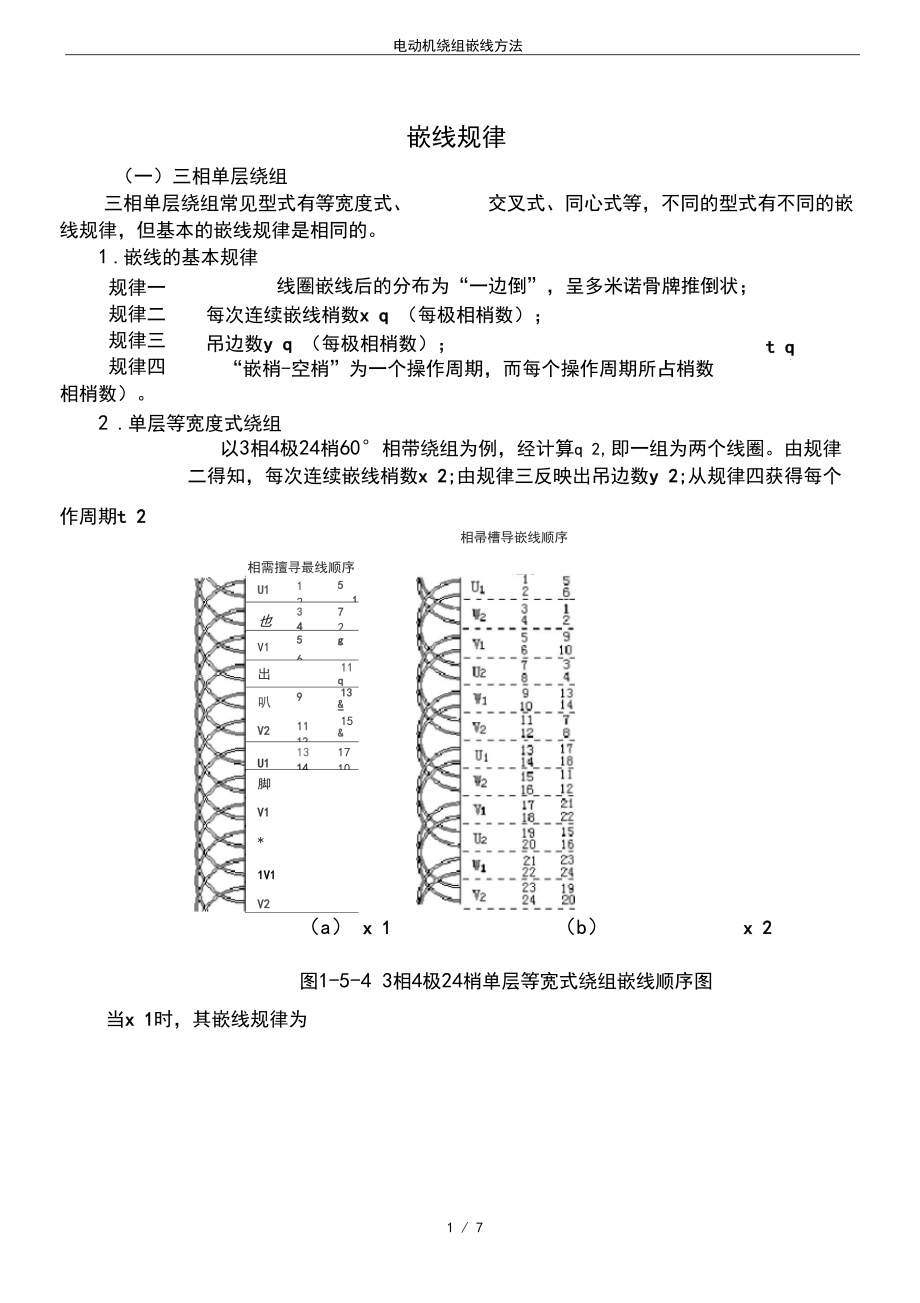 220v电机线圈绕法口诀.docx_第1页