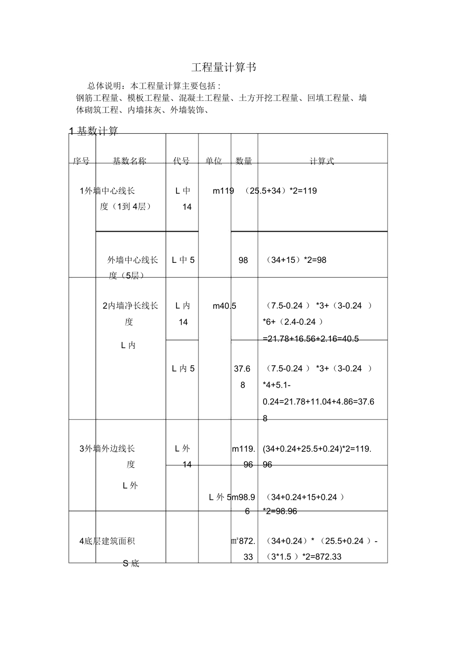 毕业设计施工组织设计计算说明.doc_第1页