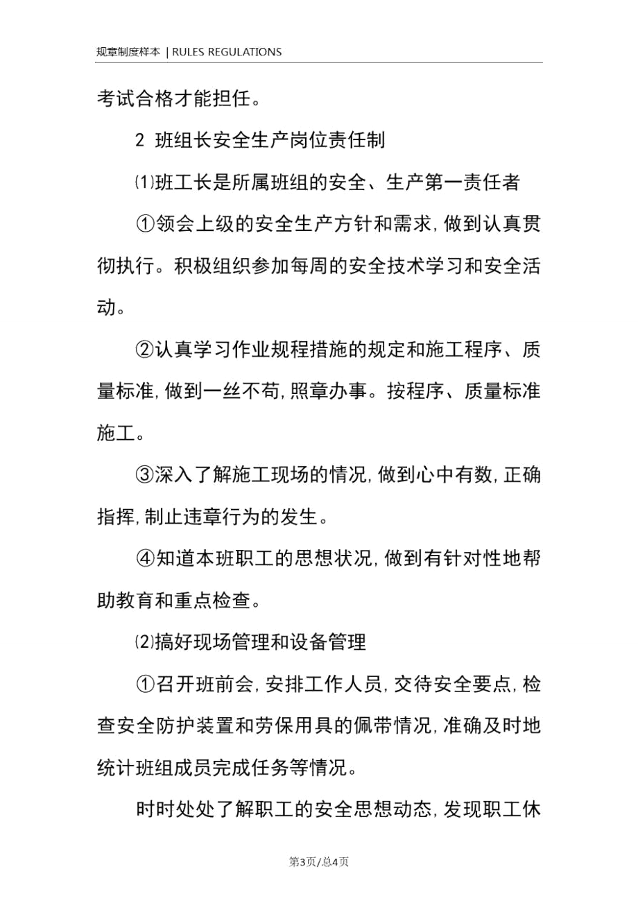 班组及班组长安全生产职责(正式).doc_第3页