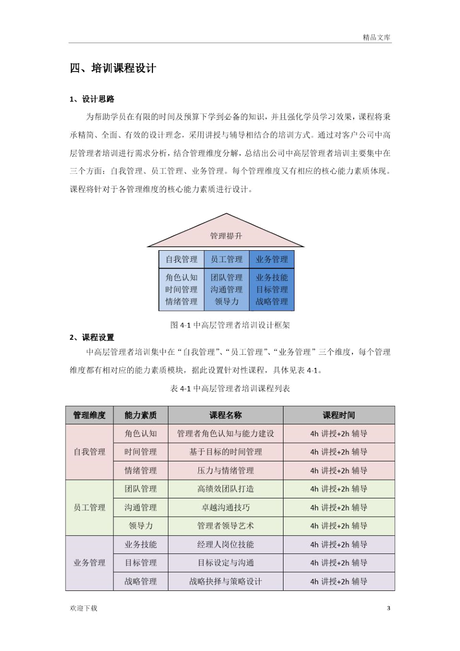 企业中高层管理者培训方案.doc_第3页