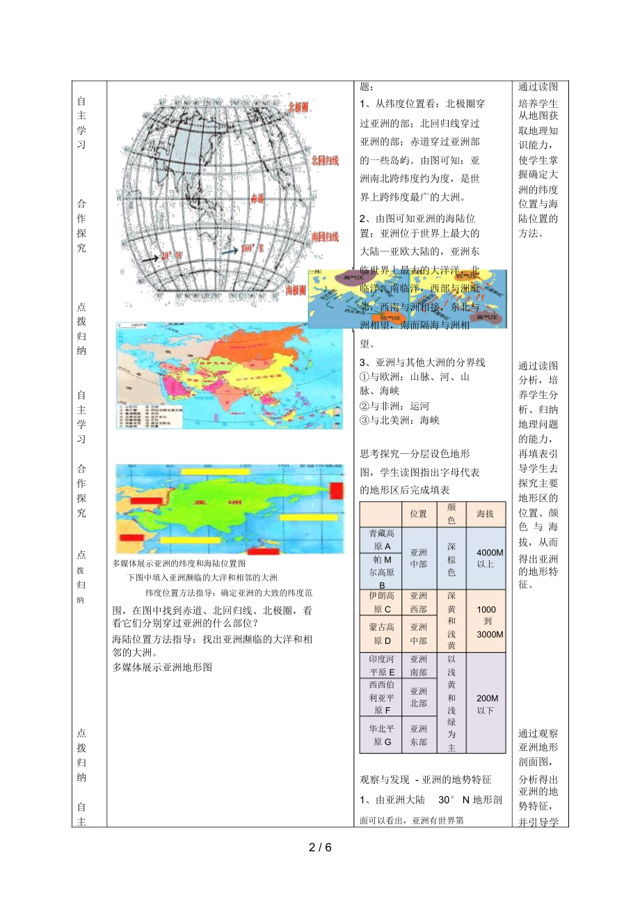 复习我们所在的大洲亚洲(00002).docx_第2页