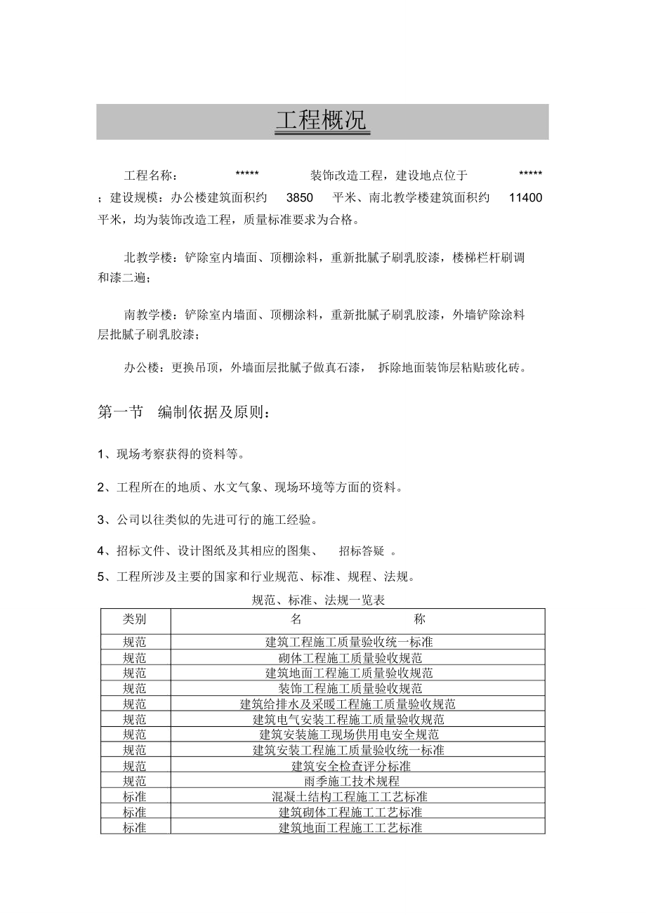 技术标-房建工程重点、难点分析.doc_第1页