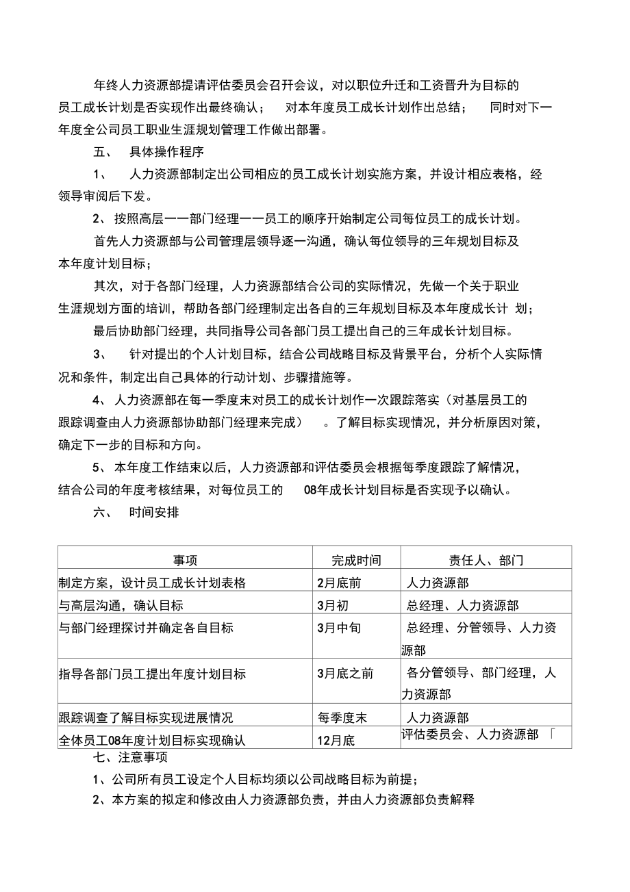 公司员工个人成长计划实施方案.doc_第2页