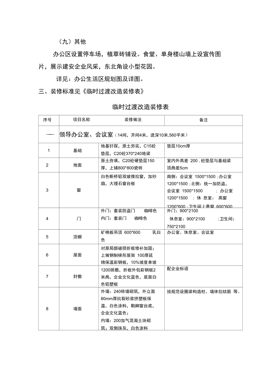 公司临时过渡改造装修方案.doc_第3页