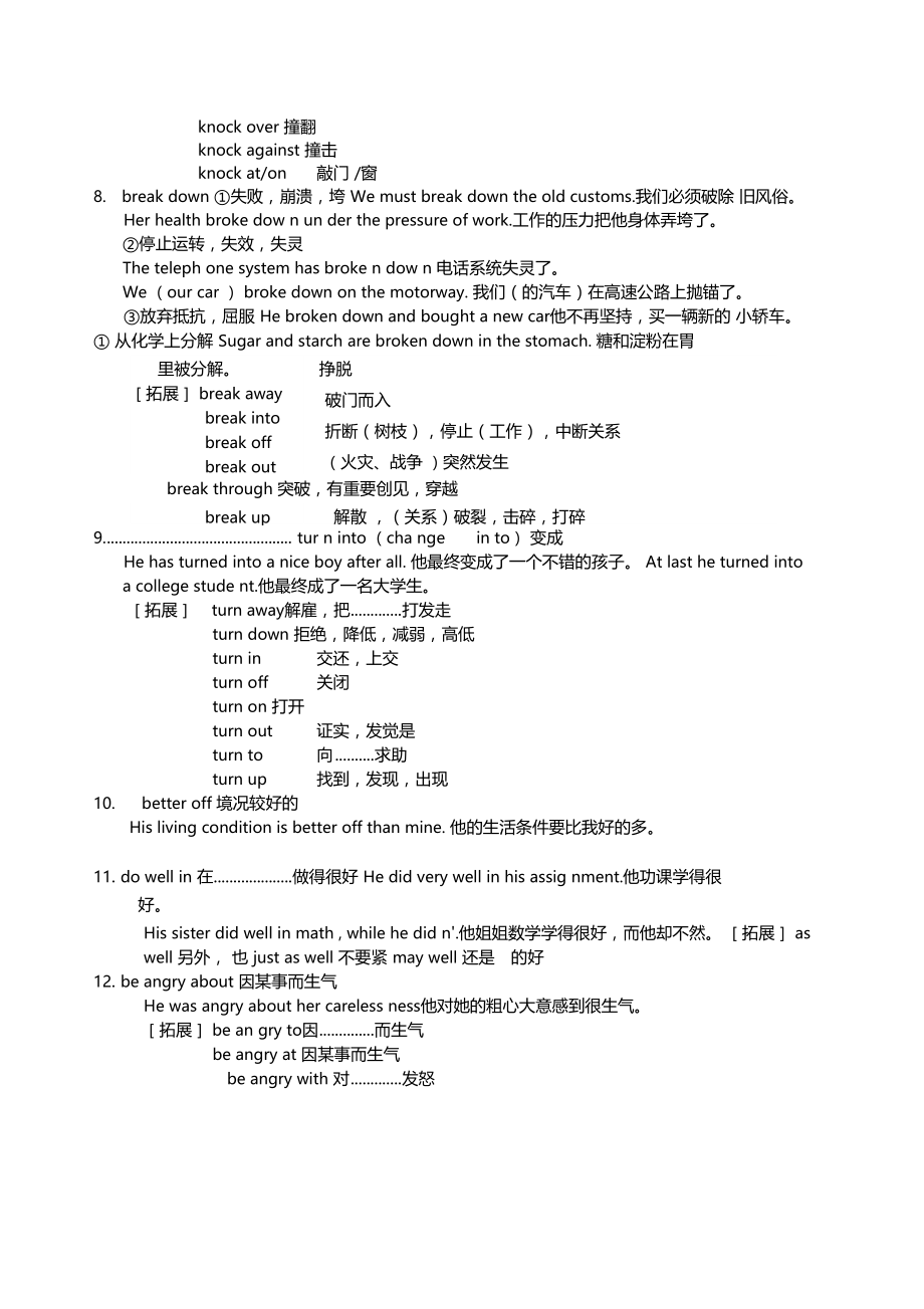 素材Unit3AtasteofEnglishhumor词组例析.doc_第2页