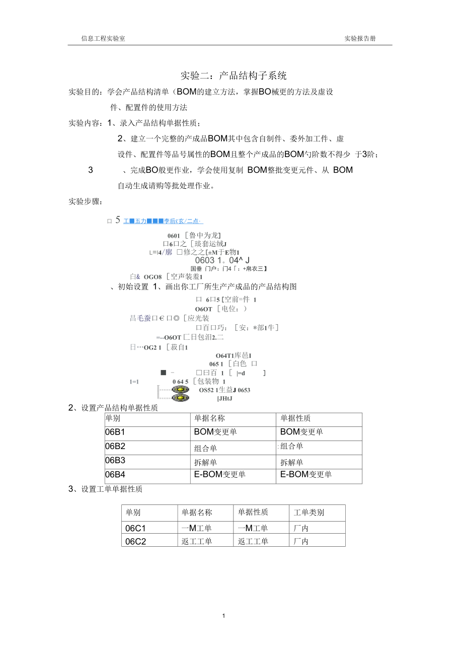 ERP生产管理实验报告20160517最终要点.docx_第1页