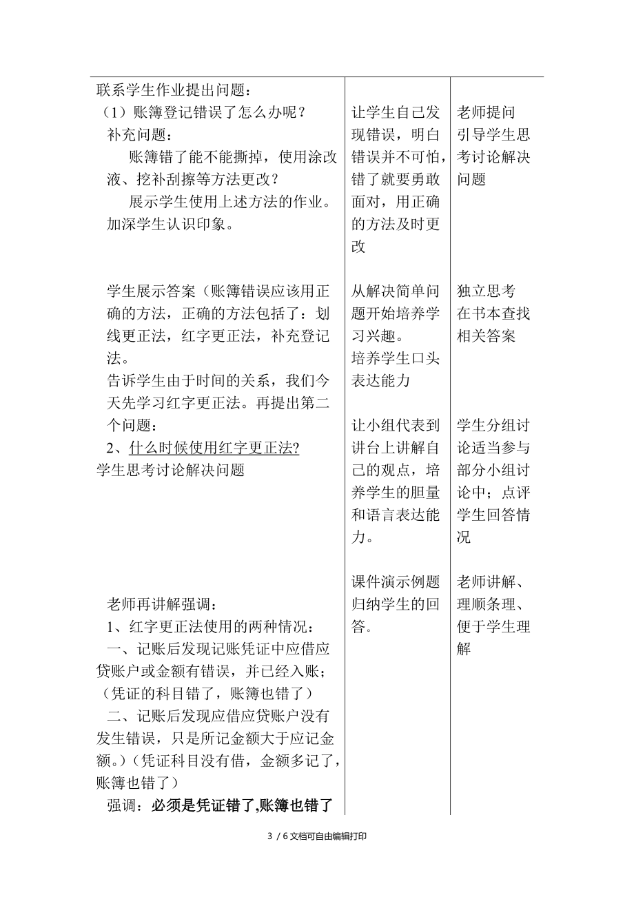 错账更正方法红字更正法课程设计.doc_第3页