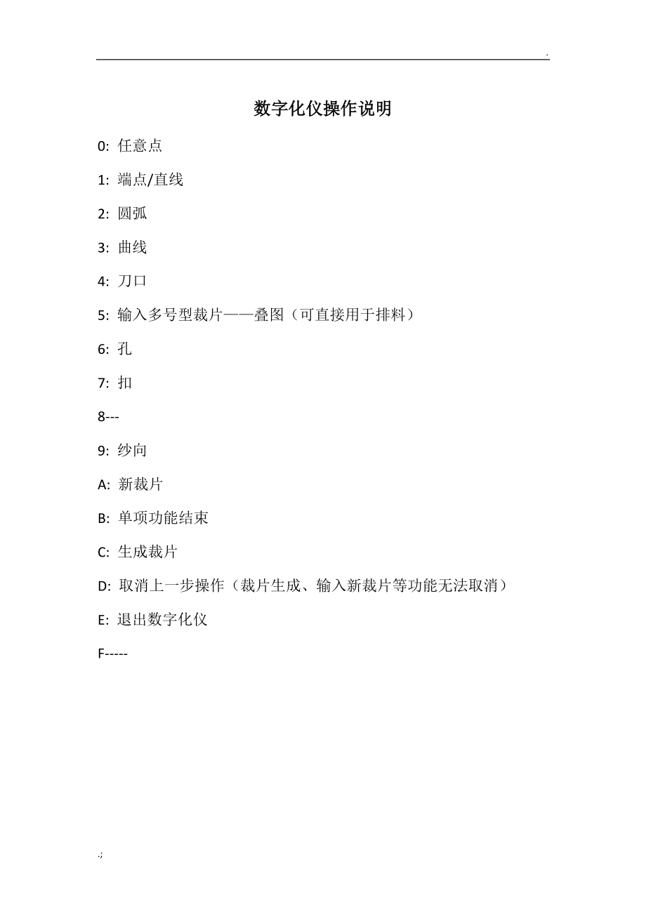 数字化仪操作说明.docx_第1页