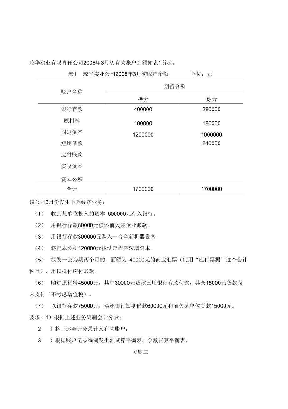 基础会计综合业务核算附答案.doc_第1页