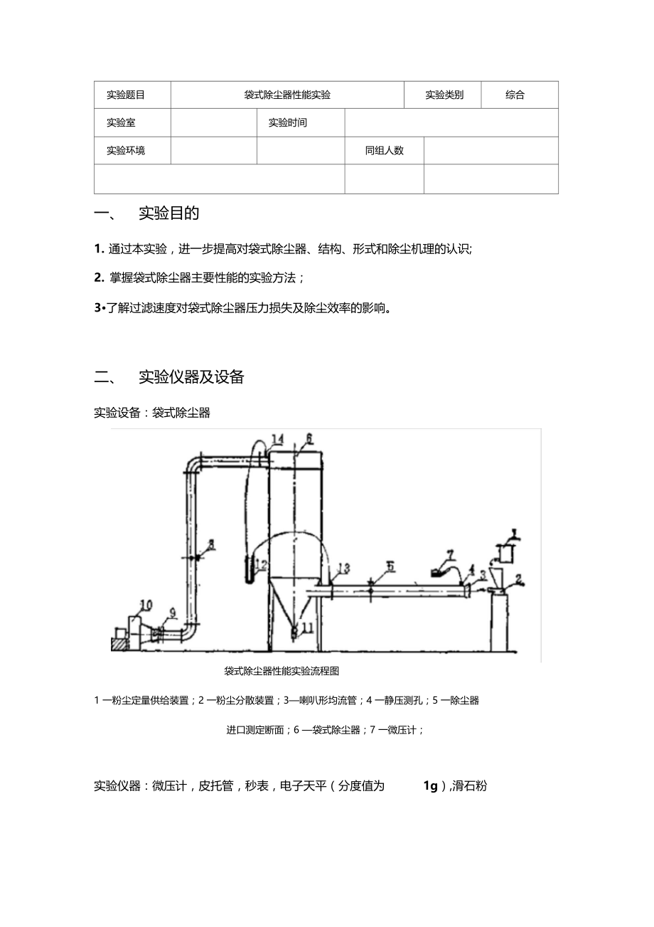 袋式除尘器性能试验.doc_第2页