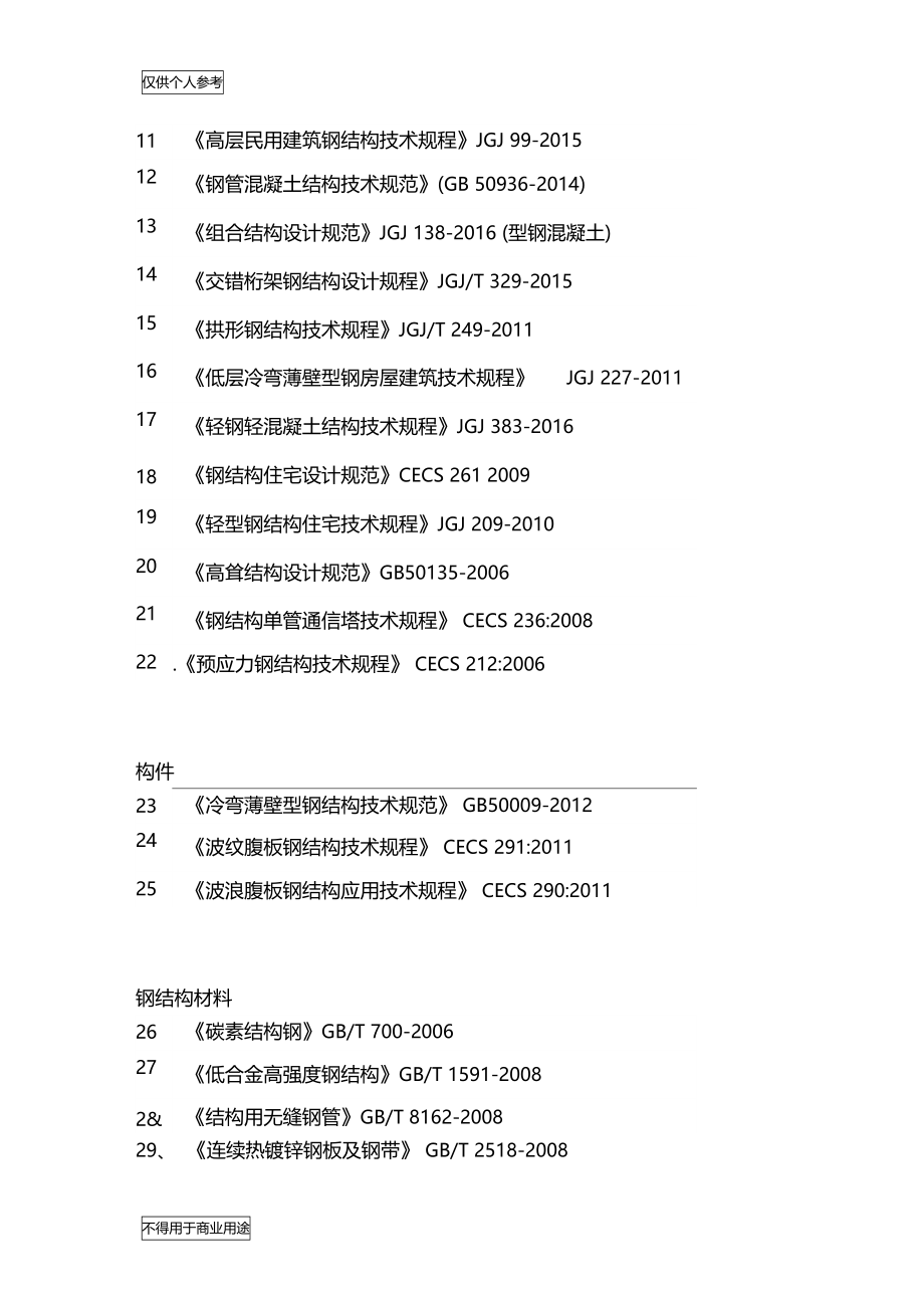 钢结构常用规范及规程.doc_第3页